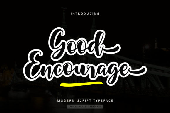 [Creativefabrica] Good Encourage Font_0.jpg